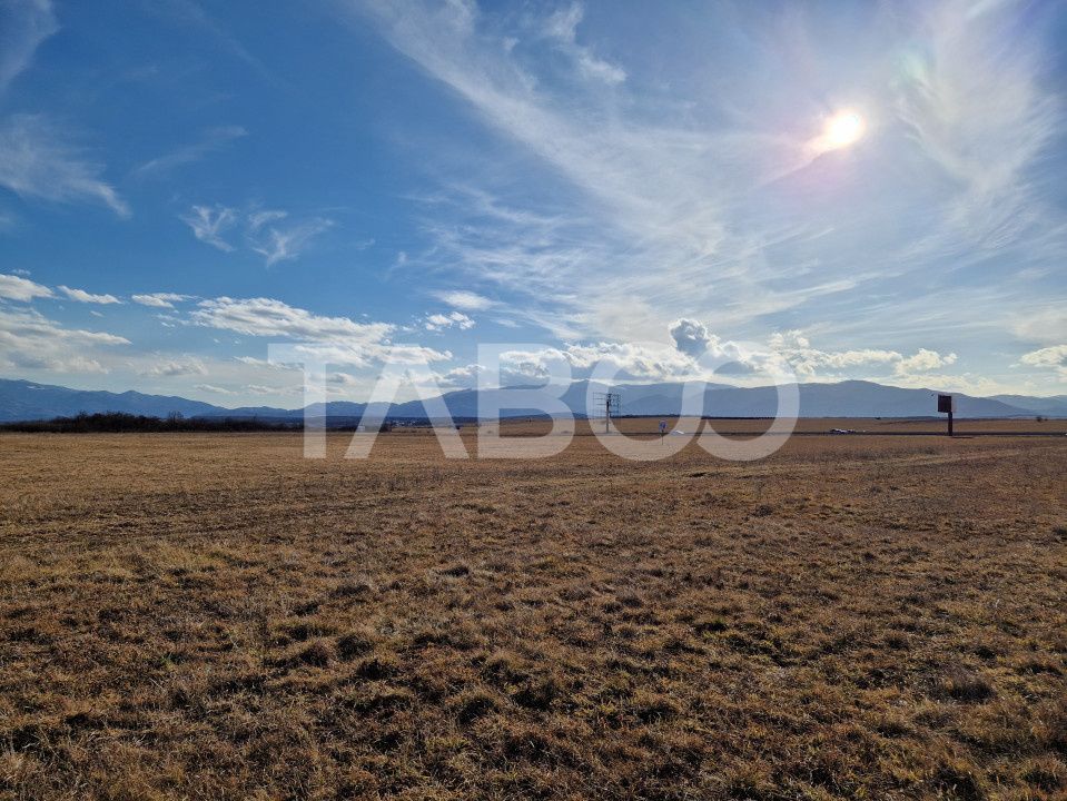 Teren de vanzare extravilan 1088 mp Selimbar zona Sopa Sibiu – fotografia 1 din 5