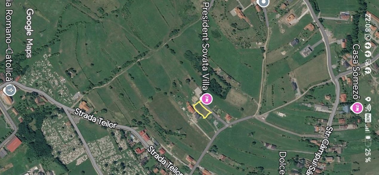 Teren de vânzare în Sovata - 1000 mp / Dealul Mestecănișului – fotografia 3 din 11