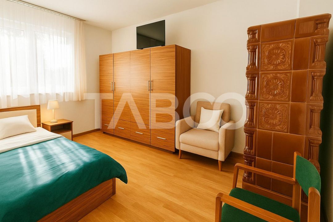 Casa individuala 4 camere cu curte de 550 mp 2 bai Cristian Sibiu – fotografia 9 din 11
