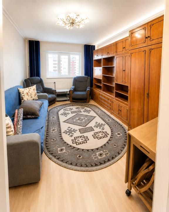 Apartament 2 camere, 50 mp, Intre Lacuri, zonă liniștită – fotografia 1 din 8