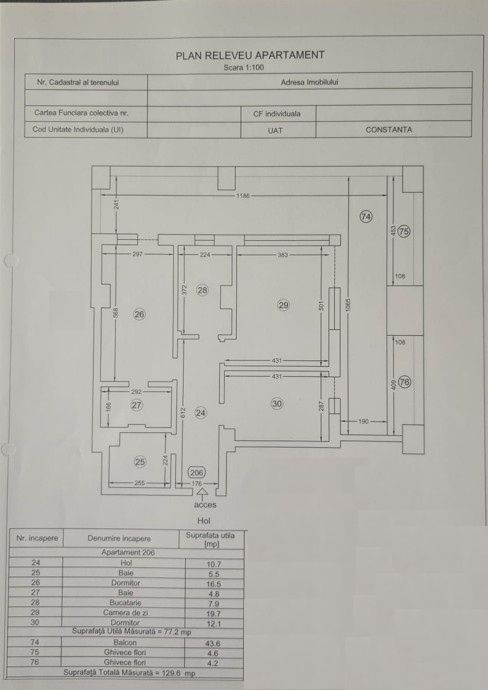 EXCLUSIVITATE Apartament PREMIUM CU VEDERE FRONTALĂ LA MARE – FALEZA NORD – fotografia 20 din 55