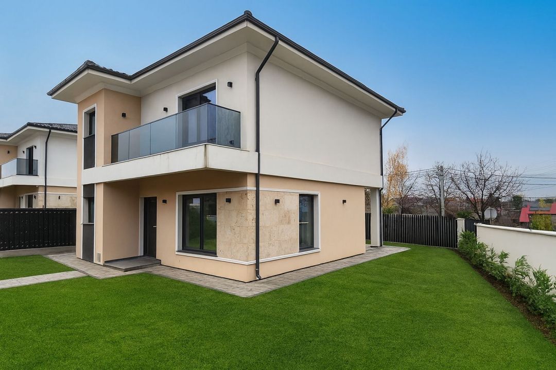 CASA MODERNA CU 4 CAMERE VALEA URSULUI , CARTIER REZIDENTAL – fotografia 1 din 13