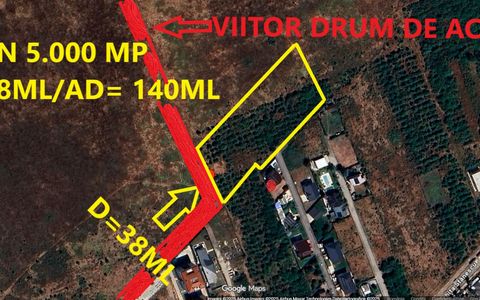 Mogosoaia-Teren 5.000 mp Str. Nichita Stănescu – Pretabil Proiect Imobiliar