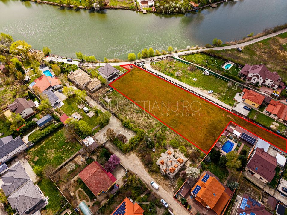 Teren 3.713 mp Ostratu - Corbeanca - Deschidere la lac – fotografia 13 din 14