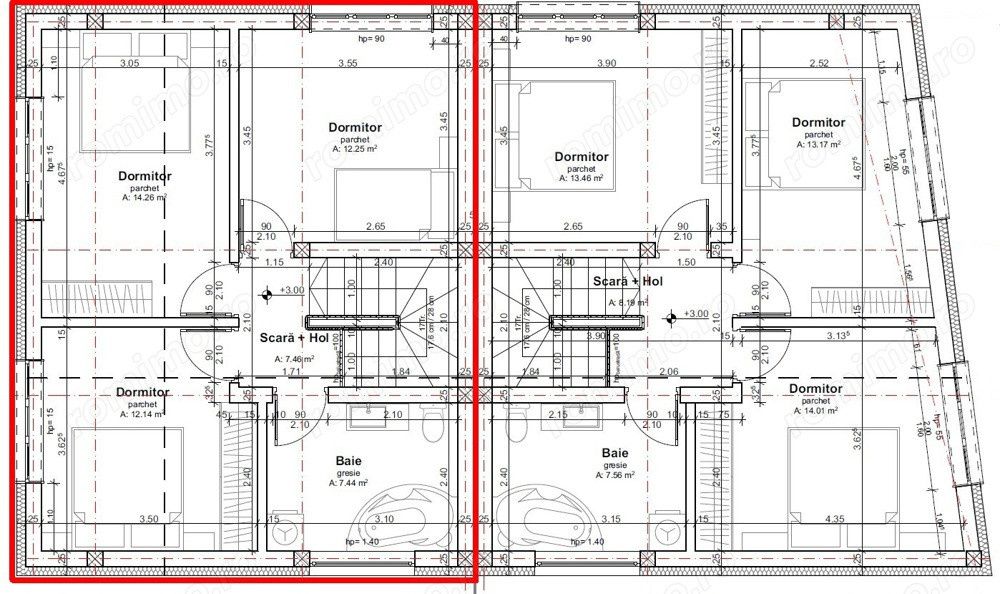 Duplex, 156 mp utili, zona rezidentiala linistita, Dambul Rotund – fotografia 7 din 7