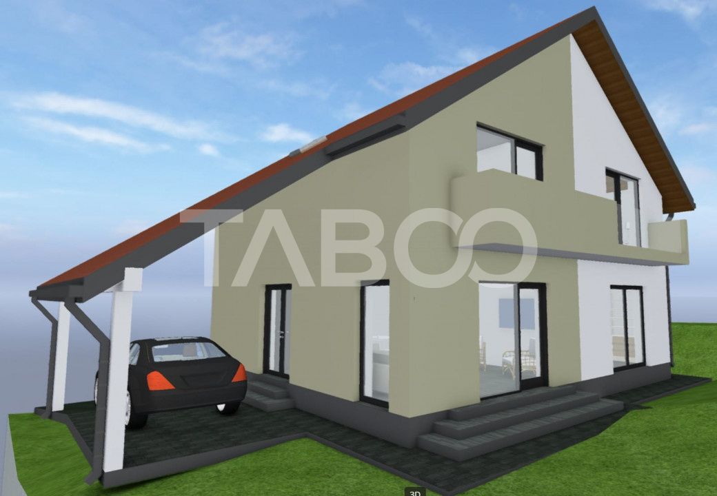 Casa  de vanzare  individuala 5 camere curte 500 mpu 127 mpu Selimbar – fotografia 10 din 18