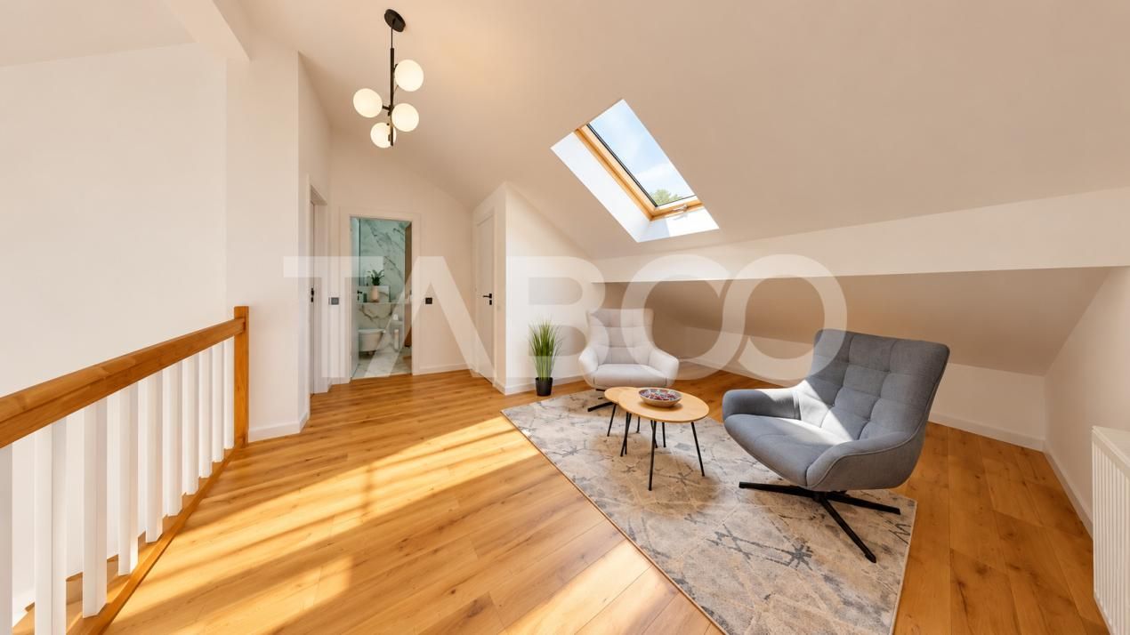 Penthouse cu design spectaculos si terasa de vanzare DaVinci Cristian – fotografia 8 din 17
