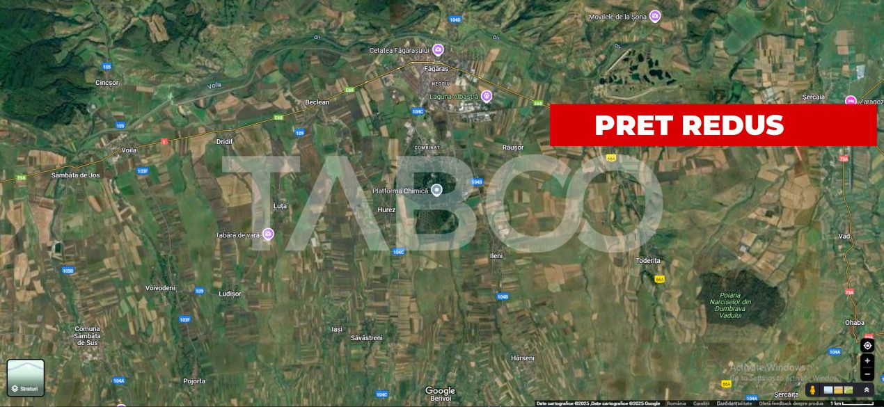 Platforma chimica Fagaras 48 hectare intravilan oportunitate unica – fotografia 1 din 1
