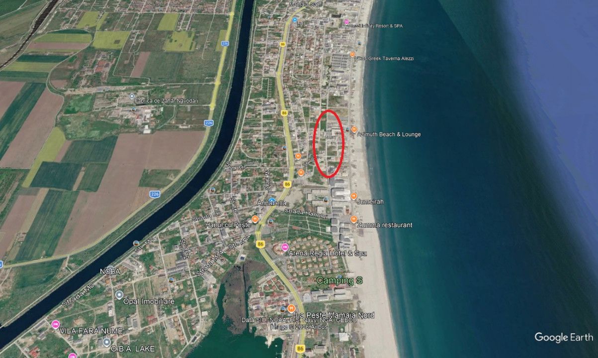 Teren de vanzare in Mamaia Nord – fotografia 1 din 1