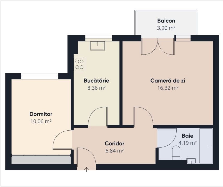 Apartament 2 camere, Avantgarden 3, loc parcare+boxa – fotografia 12 din 12