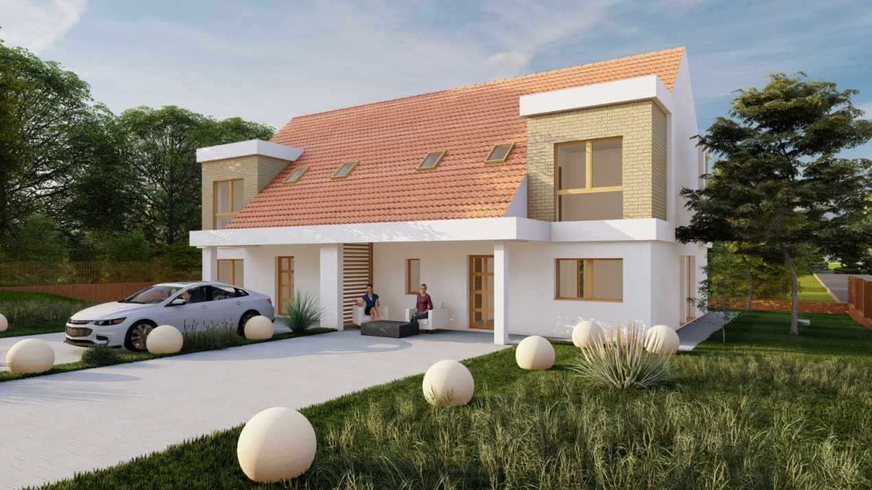 Duplex de vânzare, 118mp utili, 325mp teren Chinteni – fotografia 6 din 11