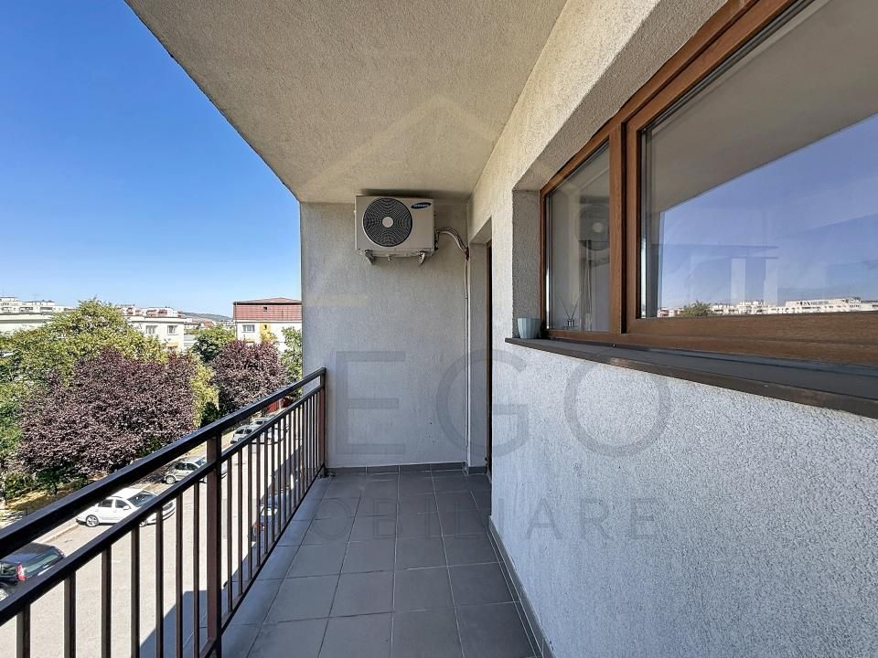 Apartament cu 1 cameră, 36 mp, CT, AC, balcon 5 mp, zona Iulius Mall – fotografia 12 din 14