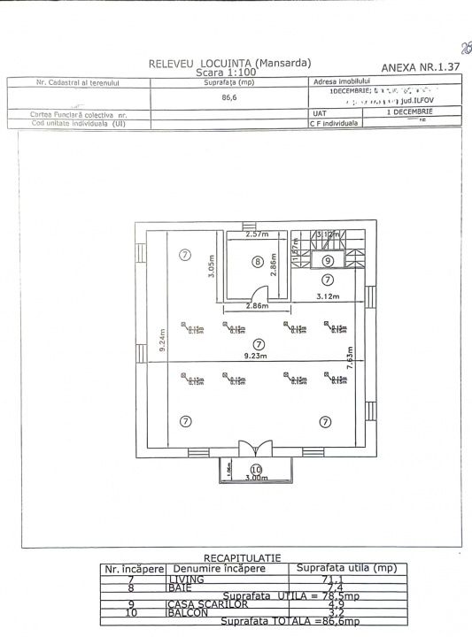 Casă modernă 2020, teren 450 mp - 1 Decembrie – fotografia 19 din 19