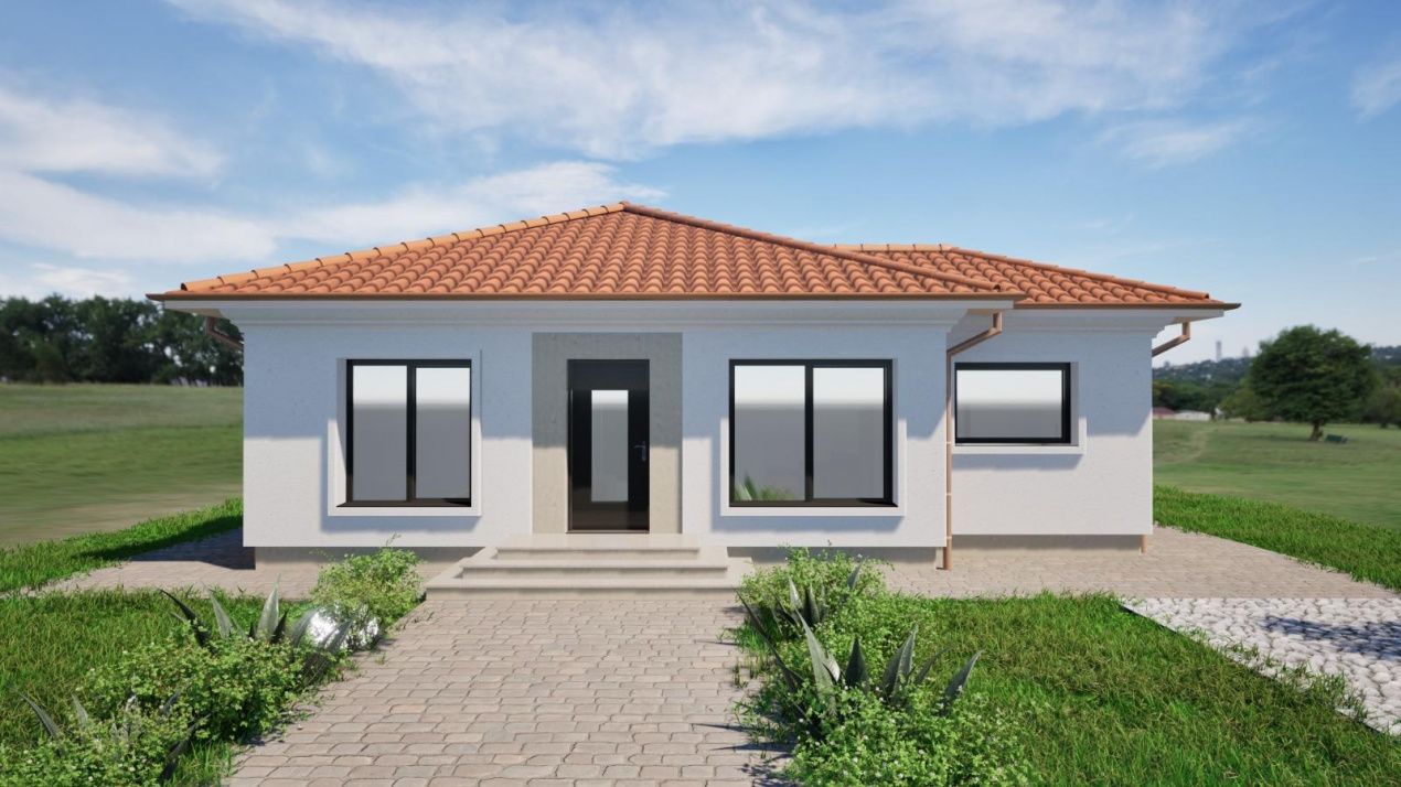 Casa individuala I  4 camere I pe un nivel I 353 mp teren I Alba Iulia I – fotografia 1 din 5