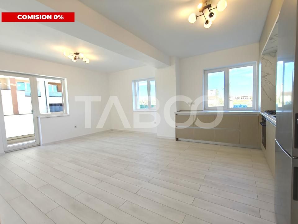 Apartament 3 camere 2 bai 2 balcoane si parcare in Sibiu - COMISION 0 – fotografia 1 din 11