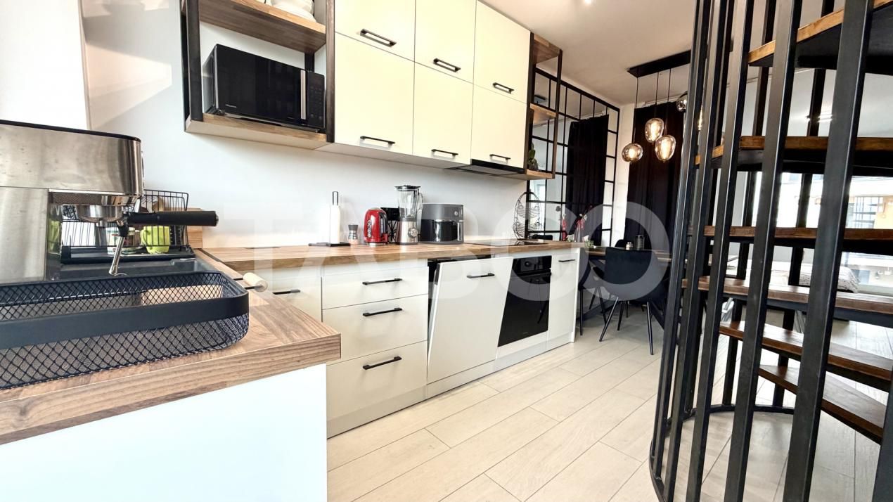 Penthouse panoramic de vanzare la cheie cu terasa de 40 mp Floresti – fotografia 5 din 13