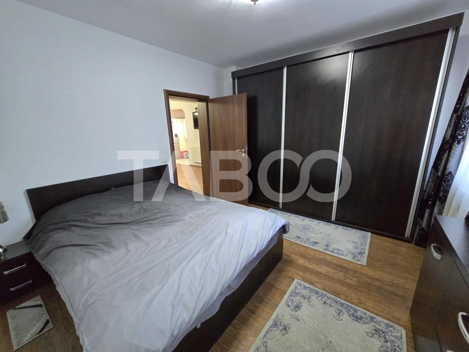 Apartament 3 camere decomandat mobilat balcon parcare Turnisor Sibiu – fotografia 4 din 13