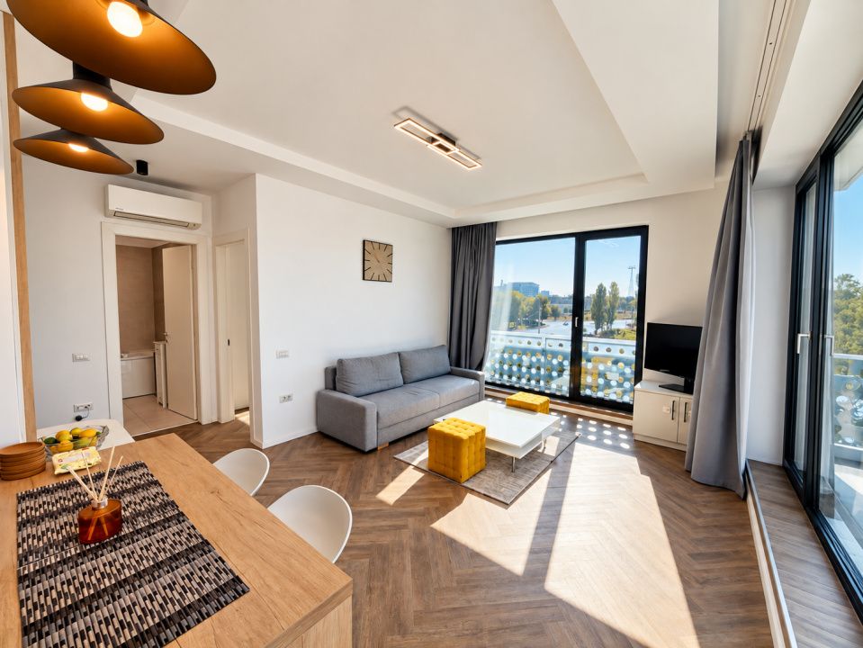 Apartament 2 camere - Lake On - Vedere frontala la Lac – fotografia 5 din 11