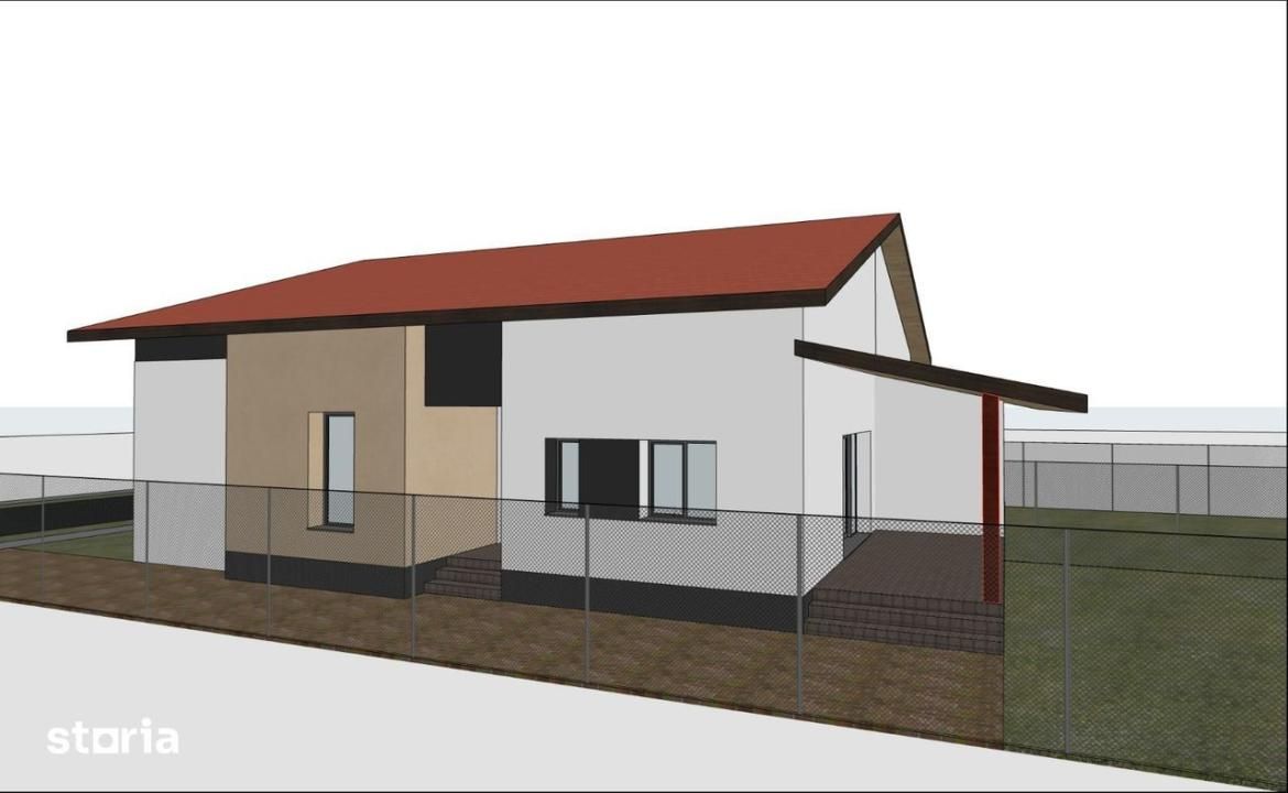 Duplex in Sacalaz | 3 camere | Terasa acoperita | Toate utilitatile | – fotografia 7 din 11