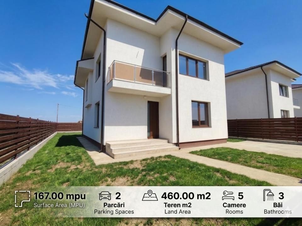 Casă 5 camere |  Tunari - Cosmopolis |  167 mpu |  460 teren – fotografia 1 din 6