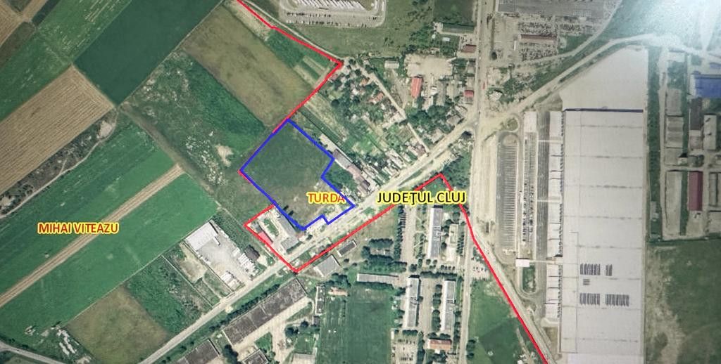 Teren intravilan 17.051 mp, Turda cu acces facil la autostrada – fotografia 1 din 4