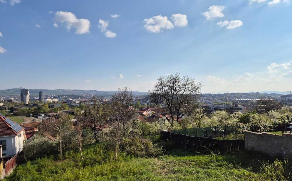 Casă cuplată, 5 camere, teren 410 mp, panoramă | Dâmbul Rotund – fotografia 7 din 8