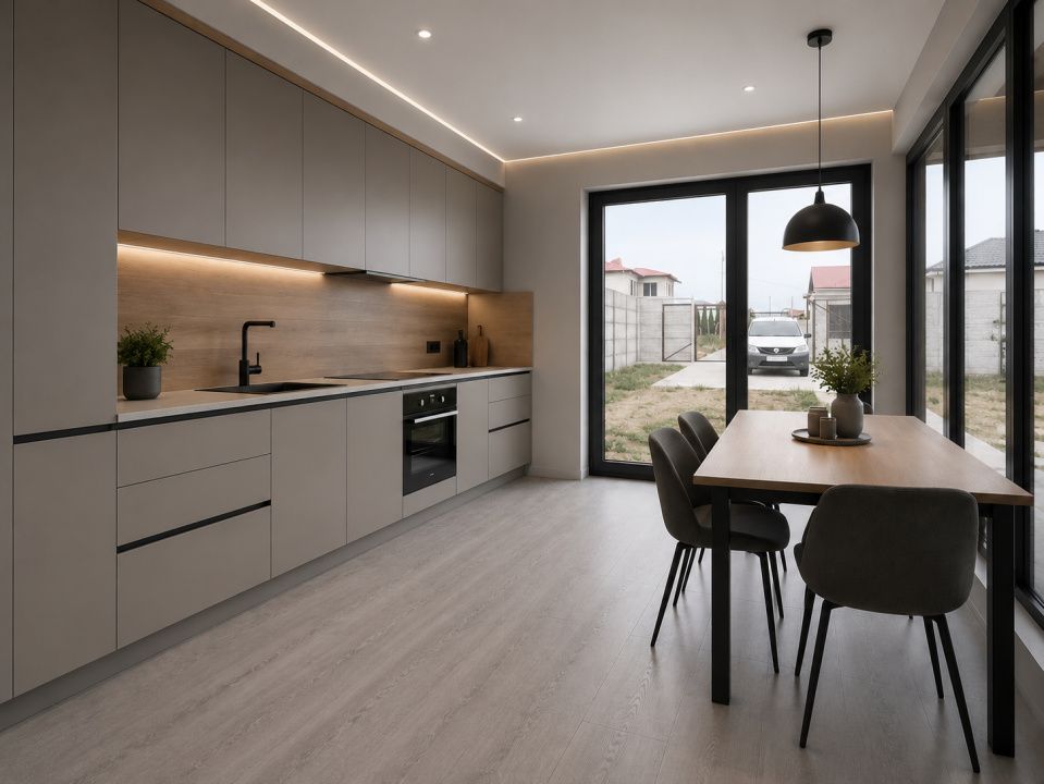 Casă nouă cu 4 camere și teren de 400 mp – La cheie - Cumpăna – fotografia 5 din 11