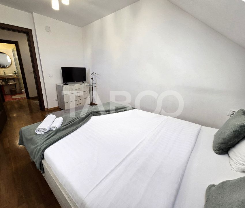Apartament functional in regim hotelier 4 camere terasa parcare Sibiu – fotografia 12 din 19