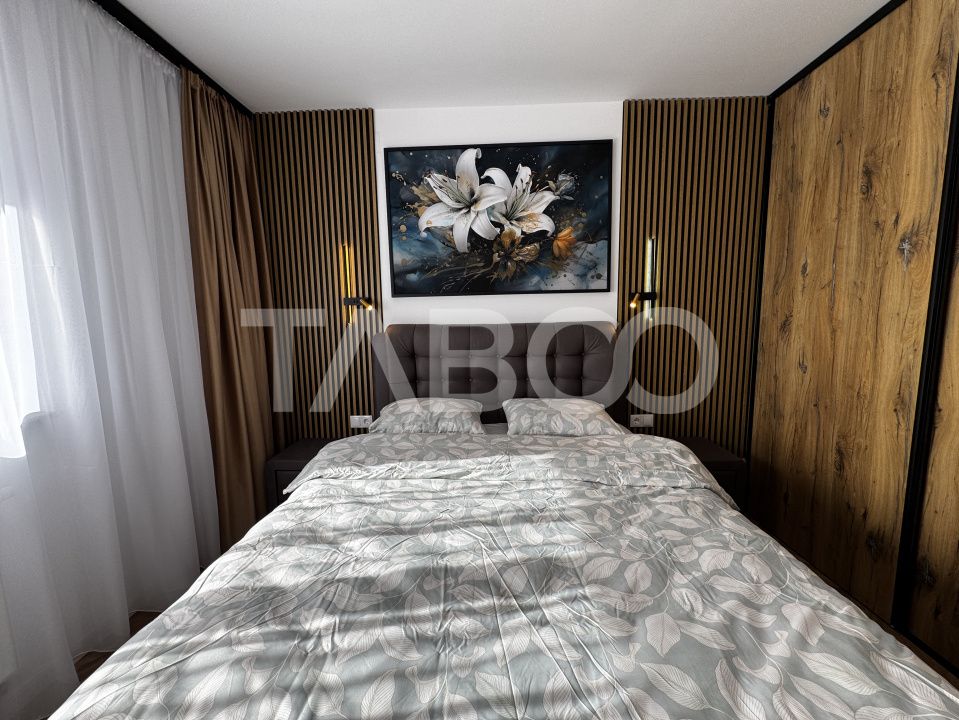 Apartament de lux cu 2 camere 60 mpu plus balcon etaj 3 Rahovei Sibiu – fotografia 9 din 10