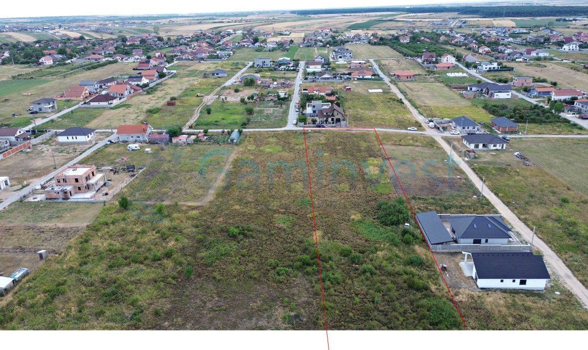 Teren ideal pentru parcelare și construcții case, 3 km de Oradea, Sânmartin – fotografia 3 din 3