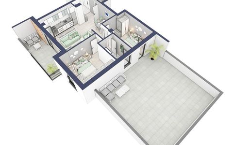Apartament 3 camere, etaj 1, intabulare vara 2026