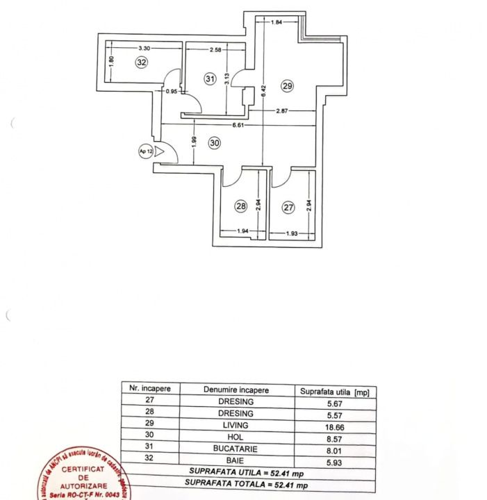 KM 4-5- LIDL, apartament cu modificari interioare – fotografia 10 din 10