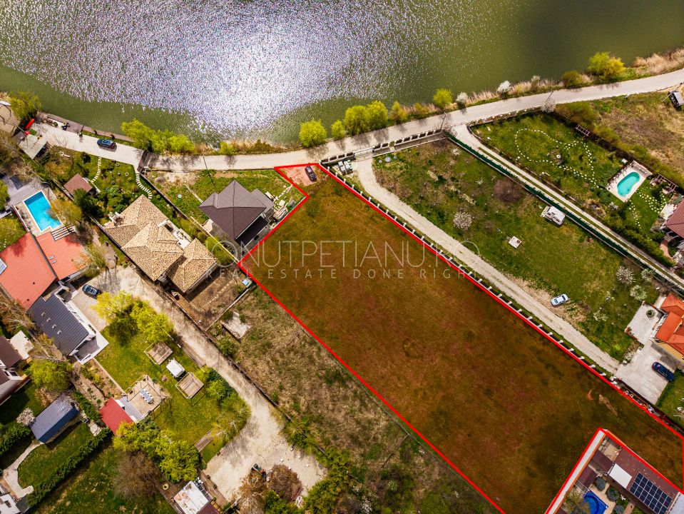 Teren 3.713 mp Ostratu - Corbeanca - Deschidere la lac – fotografia 12 din 14
