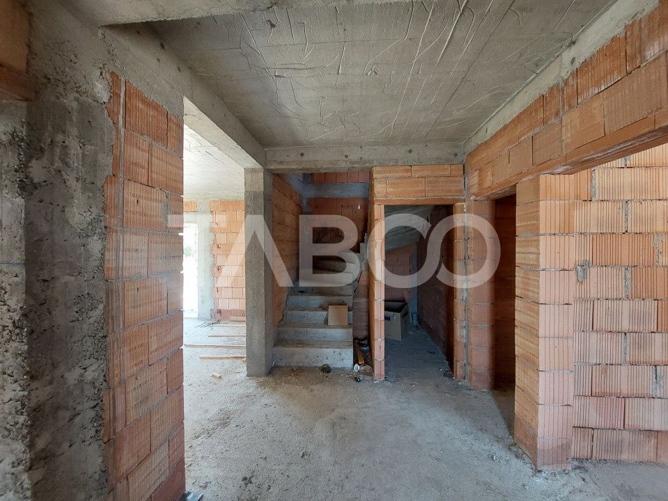 Casa de vanzare 147 mpu 5 camere si teren de 434 mp Cristian Sibiu – fotografia 4 din 9