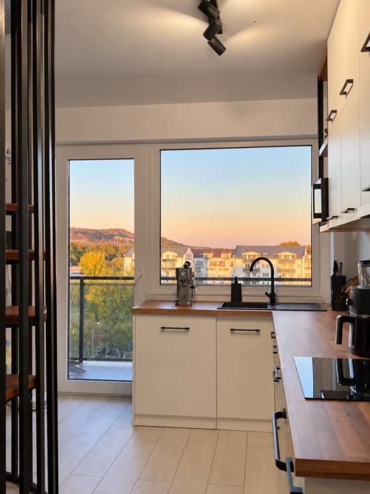 Penthouse, 2 cam decomandate,71.5 mp, 90 mp terasa MODERN,garaj, zona Somesului! – fotografia 6 din 12