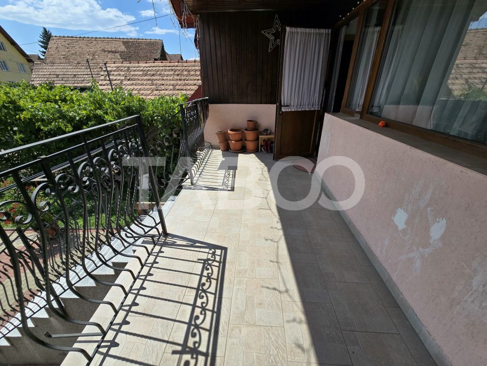 Casa individuala de vanzare teren 457 mp garaj Trei Stejari Sibiu – fotografia 21 din 24
