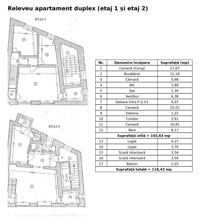 Duplex 3 camere , garaj/boxe incluse, lângă Grădina Botanică – Cotroceni – fotografia 12 din 13