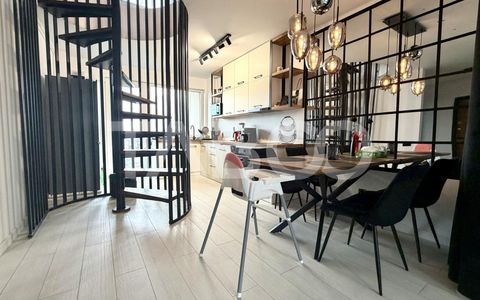 Penthouse panoramic de vanzare la cheie cu terasa de 40 mp Floresti
