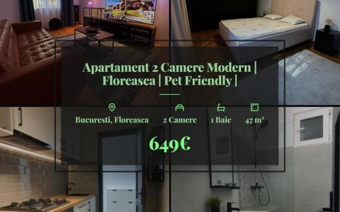 Apartament 2 Camere Modern | Floreasca | Pet Friendly |