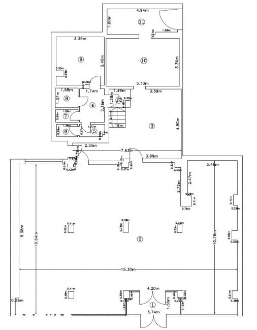 Spațiu comercial stradal 233 mp | Vitrină 15 ml | Șoseaua Vergului | Investiție – fotografia 13 din 14