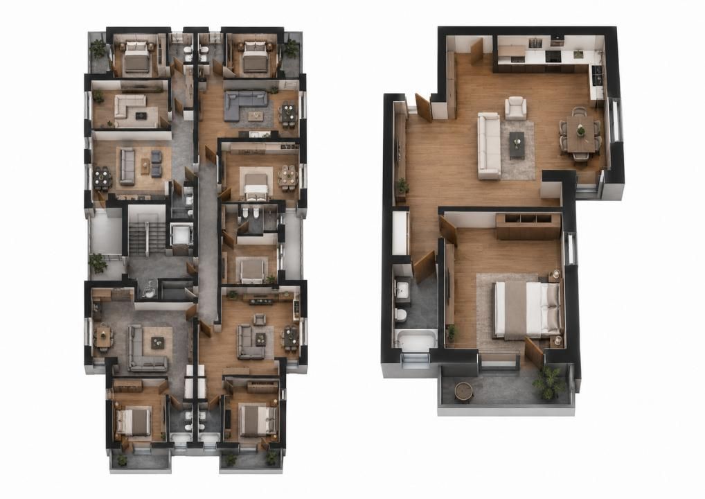 2 Camere de vanzare | Th. Pallady | Metrou | 0% Comision | 2027 | Lux – fotografia 5 din 8