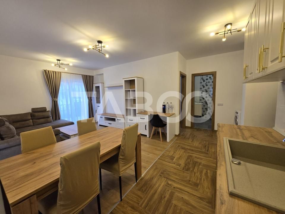 Apartament nou 3 camere de inchiriat 70mpu zona Turnisor Sibiu – fotografia 1 din 20