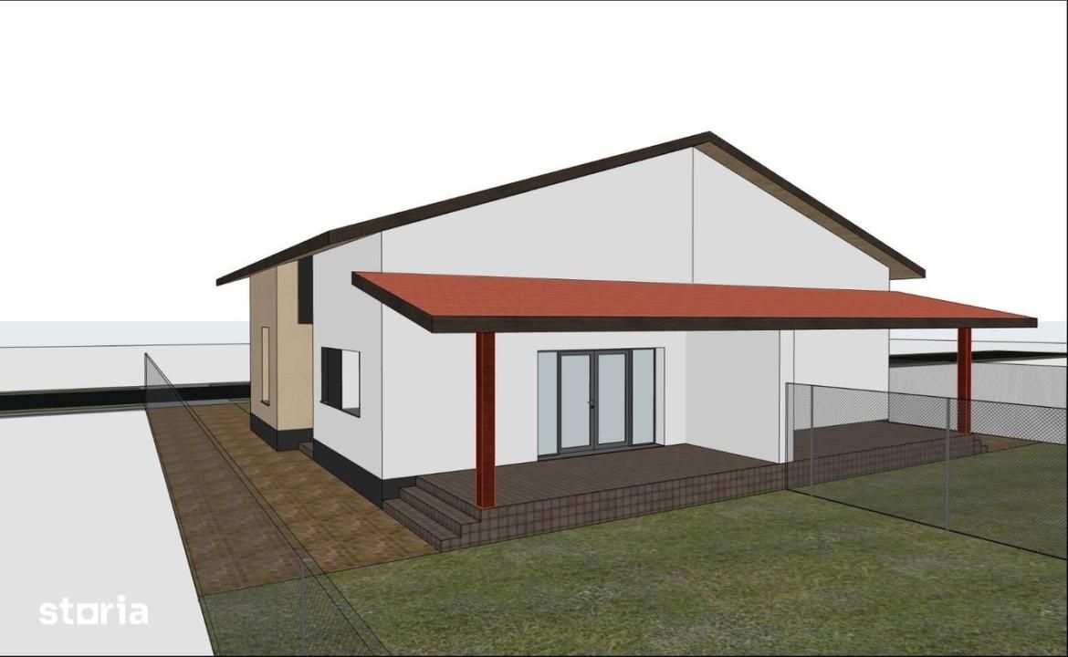 Duplex in Sacalaz | 3 camere | Terasa acoperita | Toate utilitatile | – fotografia 6 din 11