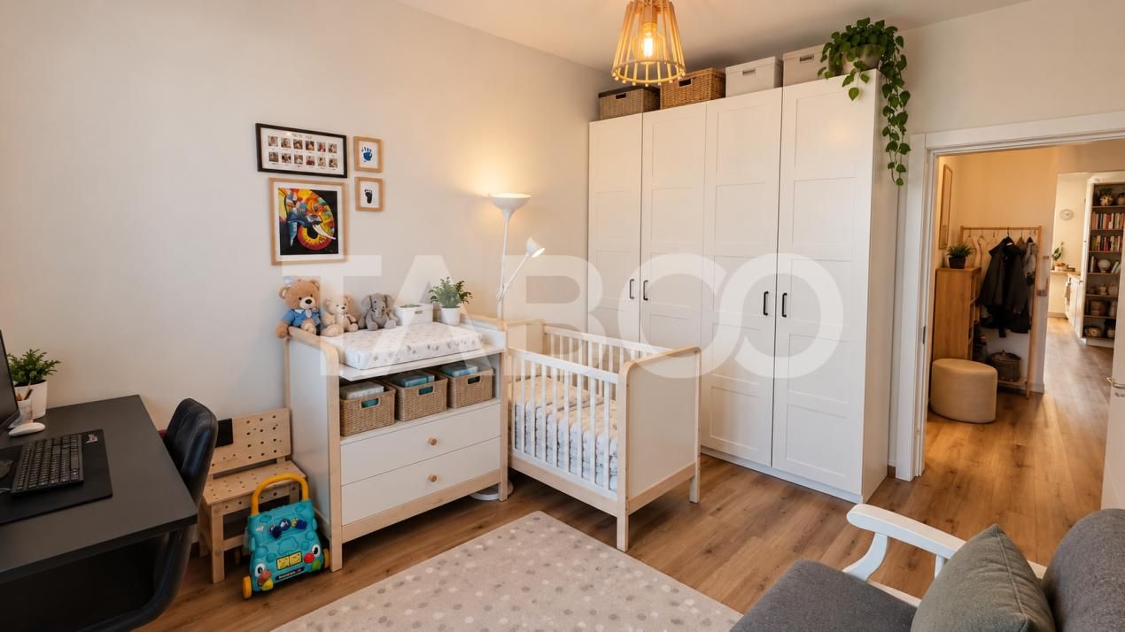 Apartament modern 3 camere 2 bai 2 locuri de parcare 66m Selimbar – fotografia 6 din 10