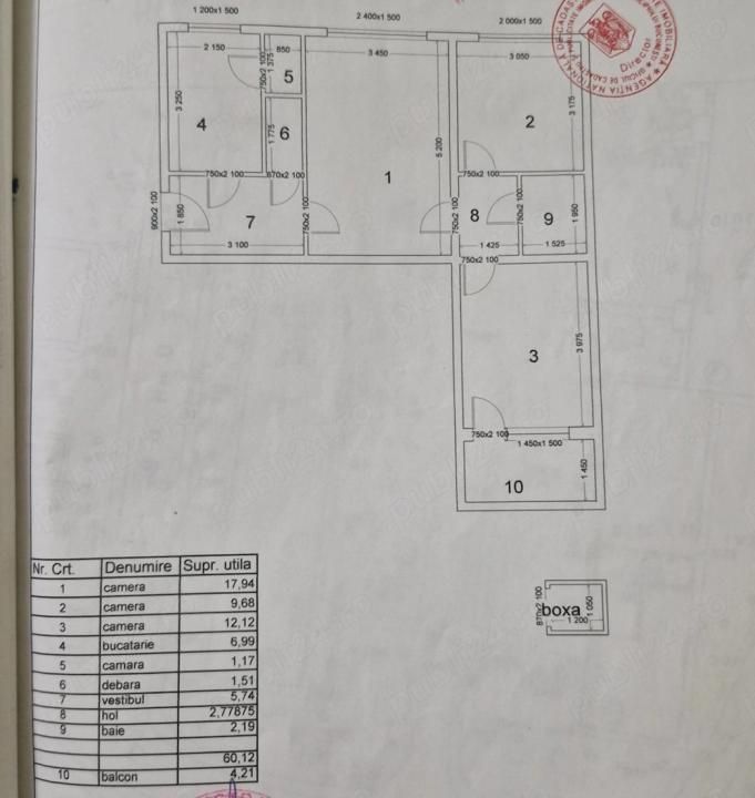 3 Camere de vanzare | Titan | Metrou | Boxa  | Zona verde | P+4 – fotografia 6 din 10