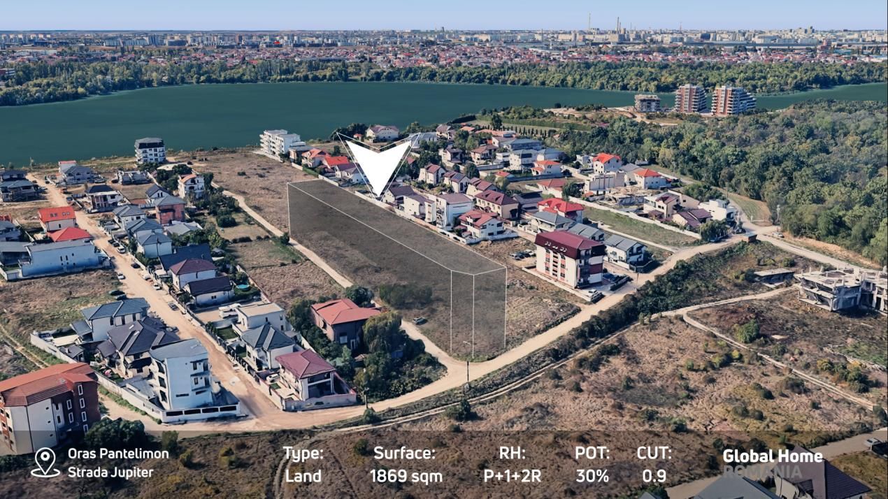 Teren Dezvoltare | 1.869 mp | PUD Aprobat | Str. Jupiter - Pantelimon IF – fotografia 1 din 15