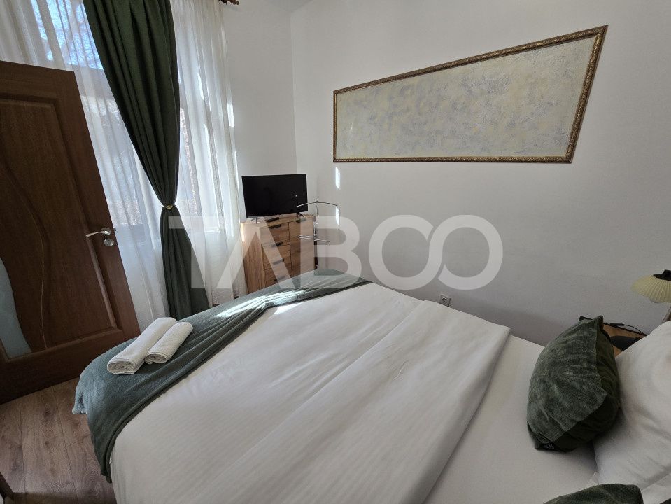 Apartament functional in regim hotelier 4 camere terasa parcare Sibiu – fotografia 16 din 19