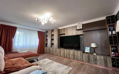 Apartament modern, 3 camere, 70 mp, mobilat, utilat - zona Dambovita