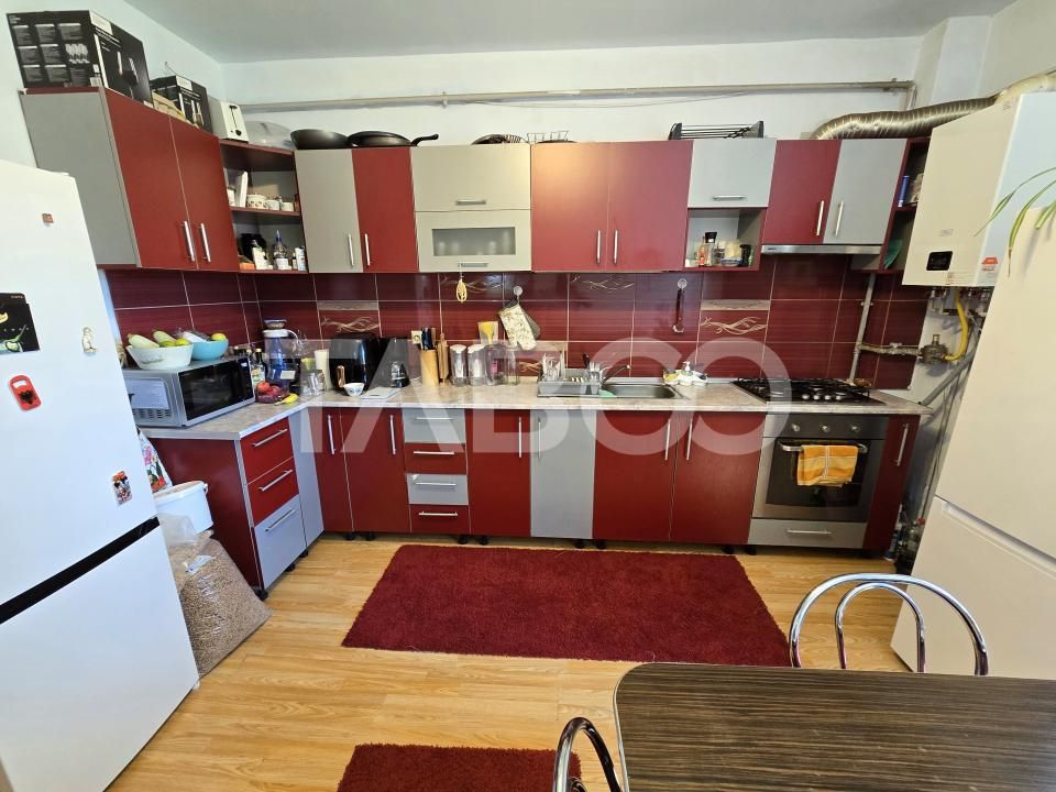 Apartament decomandat de vanzare 2 camere 64 mpu balcon Selimbar Sibiu – fotografia 9 din 11