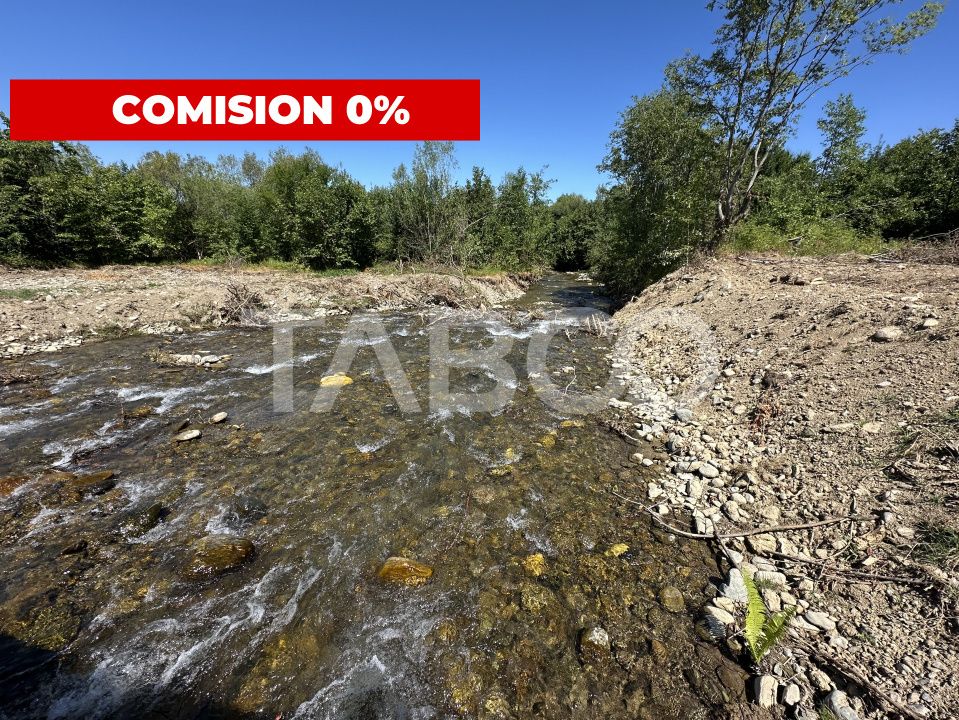 Teren extravilan cu utilitati 1800 mp langa Rau pe Valea Sebesului – fotografia 1 din 6